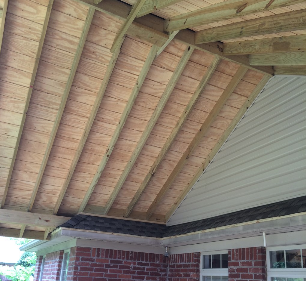 Open Rafter - Gable Roof