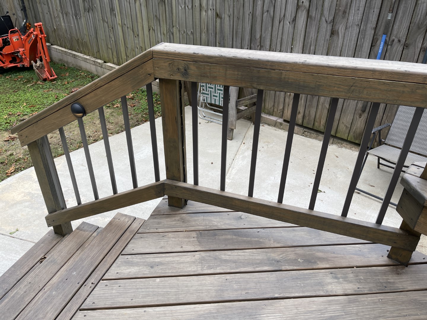 ~with Aluminum Balusters - inside